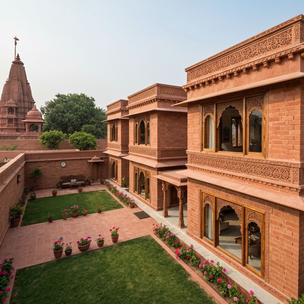 Budget-friendly 3 bed non AC room near Ram Mandir